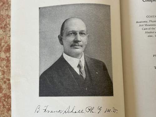 LIBRARY OF HEALTH BOOK 1922 EDITION B. FRANK SCHOLL COLOR FOLD OUT PLATES - 第 9/14 張圖片