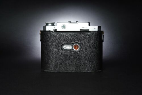 Genuine Real Leather Half Camera Case Bag Cover for Mamiya Six 6 Folding Camera - Picture 11 of 16