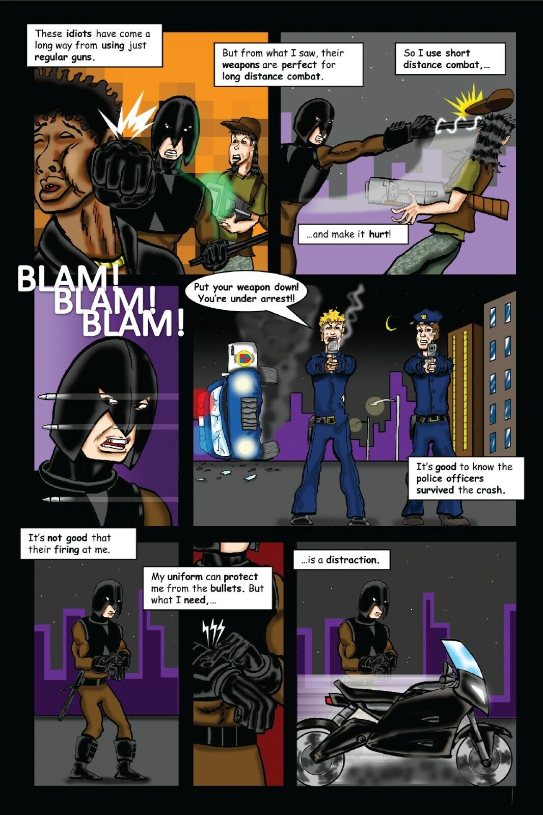 Saga of the Power Heroes: Series 2 – Issue 2 of 6 **New w/Backboard & Bag** - Picture 6 of 7