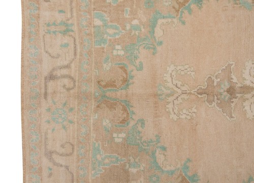 Area Rug,Oushak Rug,Turkish Rug,Vintage Rug,Turkish Oushak,6.1 x 8.8 feet - Bild 7 von 9