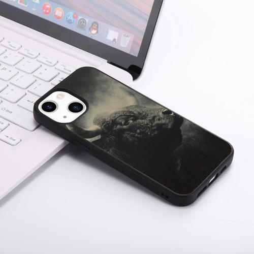 majestic Black Bull art For Samsung S21 S22 S23 S24 Ultra FE Anti scratch Cover - 第 20/25 張圖片