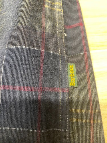 Barbour Lawrence Shirt Tartan Tailored Fit Mens XL Button Down Cotton Pocket - Picture 9 of 15