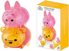 3D Puzzle: 41pc Crystal Gallery Tsum Tsum Winnie the Pooh & Piglet JP