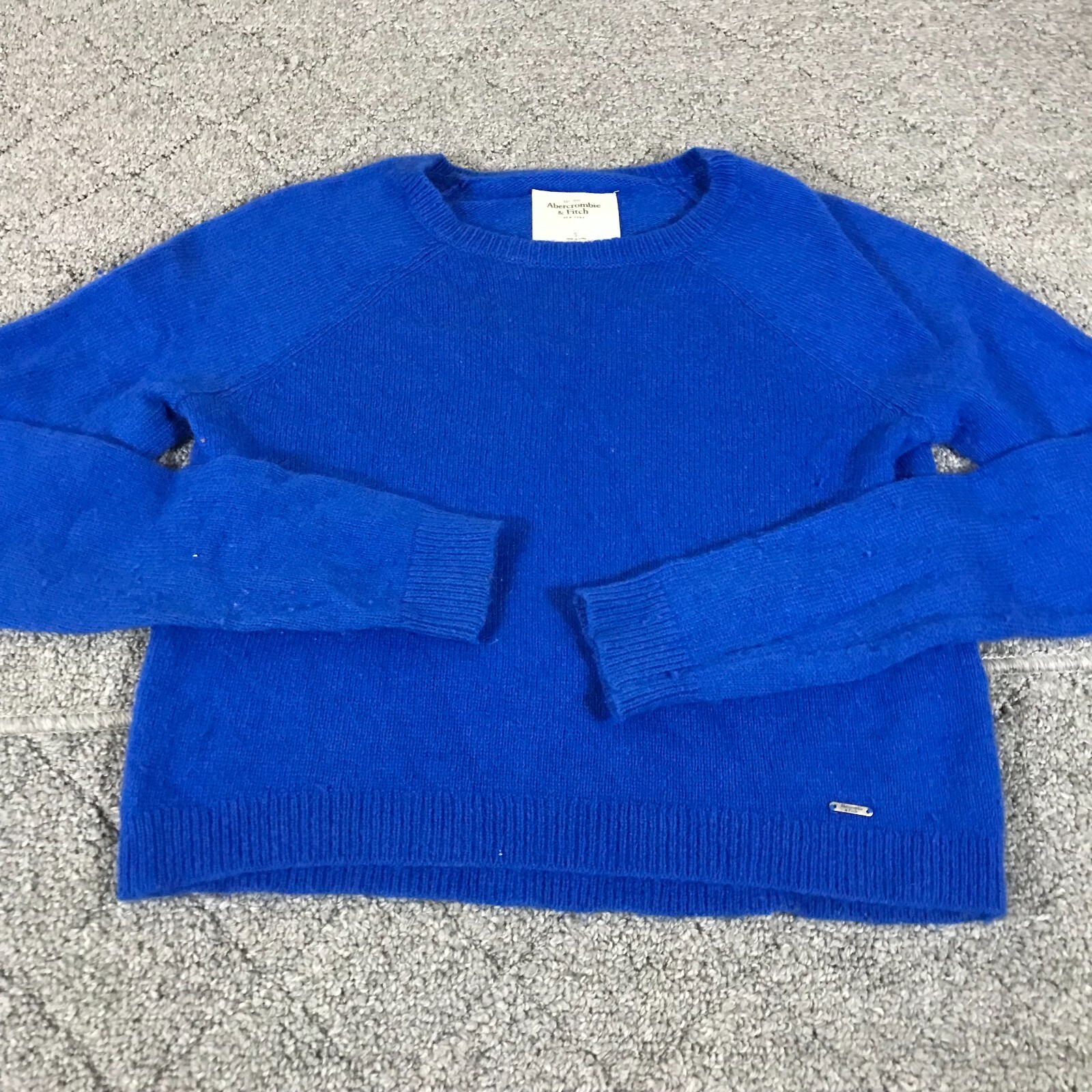 Abercrombie Fitch Sweater Womens Small Pullover Blue Rabbit Hair Jumper Ladies | eBay Abercrombie Fitch Sweater Womens Small Pullover Blue Rabbit Hair Jumper Ladies | eBay