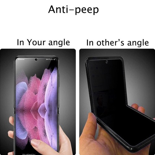 1/2/4 PACK For Samsung Galaxy Z Flip 3 4 5G Film Privacy Screen Protector TPU - Picture 2 of 15