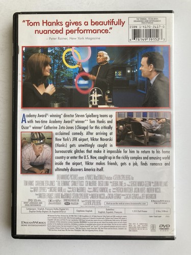 Tom Hanks The Terminal DVD (Full Screen) - Picture 3 of 3