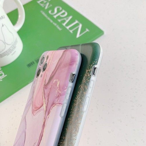Funda Carcasa Textura Granito Mármol Suave Para iPhone 15 14 13 12 Pro Max 11 XS XR - Imagen 4 de 17