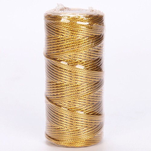 100M/Roll Metallic Rope Christmas Gift Wrapping Cord String 1.5mm Decor Craft - Picture 11 of 14