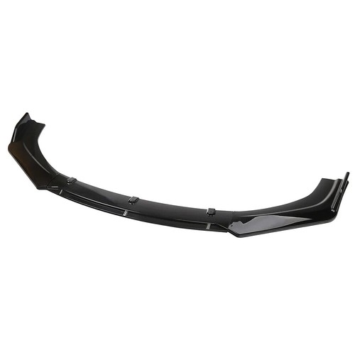 For INFINITI Q50 2014-2023 Black Front Bumper Lip Spoiler Splitter + Strut Rods - Picture 7 of 13