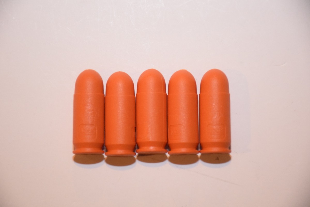 GLOCK FACTORY DUMMY TRAINING ROUNDS SNAP CAP (5) PACK .45 CAL 21