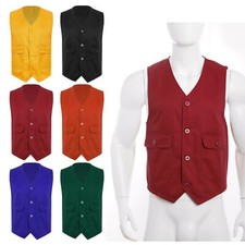 Unisex Kids Waistcoat Activities Vest Social Uniform Junior Volunteer Safety