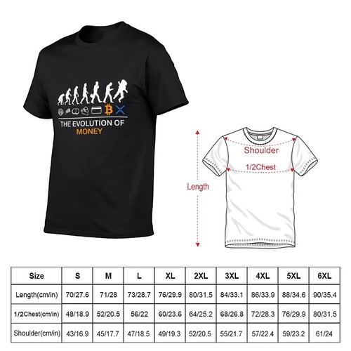 The Evolution Of Money Funny Crypto Bitcoin Ripple XRP To The Moon T-Shirt luxur - Picture 2 of 23