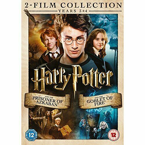 Harry Potter 3 4 Years The Prisoner Of Azkaban Goblet Of Fire Dvd For Sale Online Ebay