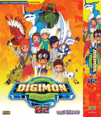 アニメ DIGIMON ADVENTURE DVD-BOX Digimon Digital Monsters Complete Boxset (Season 1-5) Anime
