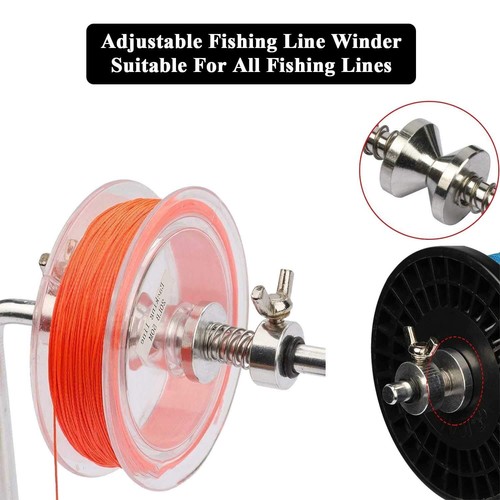 Fishing Line Winder Spooler Machine Spinning Reel Spool Spooling Station Syst... - Picture 7 of 8