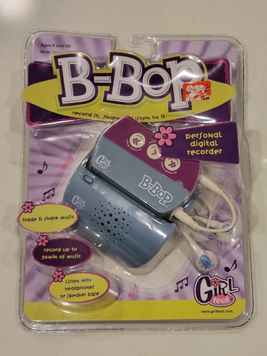2005 B-Bop Personal Digital Recorder - Radica Girl Tech 76028 - Neu & Versiegelt Neu in Verpackung - Bild 1 von 6