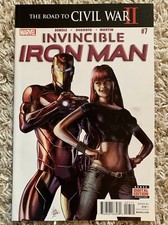 INVINCIBLE IRON MAN #7 (Marvel 2016) 1st Appearance RIRI WILLIAMS-IRONHEART-VFNM