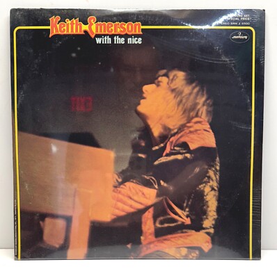 KEITH EMERSON With The Nice * New Sealed 2-LP Set * Original 1972 US Pressing