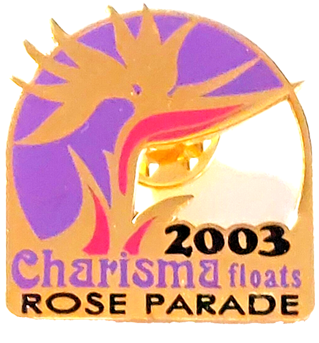 Rosenparade 2003 Charisma floats 114th Tournament of Roses Anstecknadel - Bild 1 von 2
