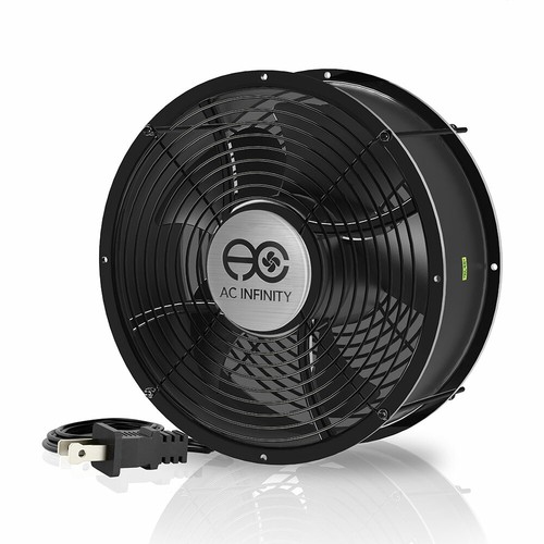 Round 10" Cooling Muffin Fan,120V AC Axial Ball Bearing 10" 254mm (HS2589A-X) - Picture 1 of 7