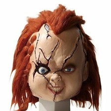 Bride of Chucky Rubber Mask Cosplay Costume Limited Rare  form