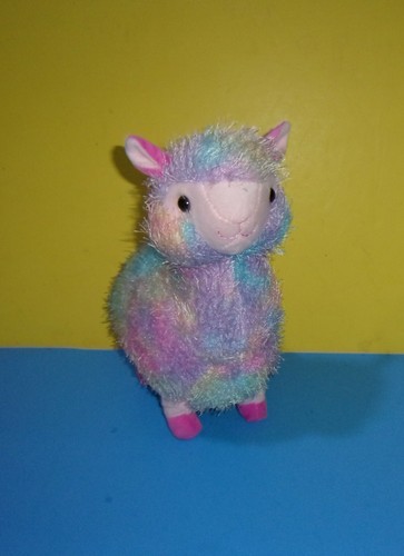Kellytoy Llama Alpaca 12" Tall Plush Pastel Wire Hair Soft Stuffed Animal Toy - Bild 1 von 3