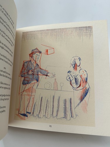 The Blue Guitar Wallace Stevens Illustrated David Hockney Pablo Picasso 1977 1st - Picture 10 of 11