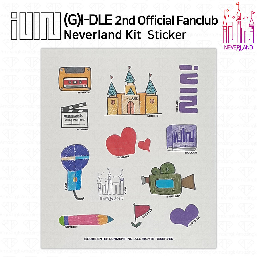G)I-DLE G-IDLE 2nd Official Fan Club Neverland Kit Soojin