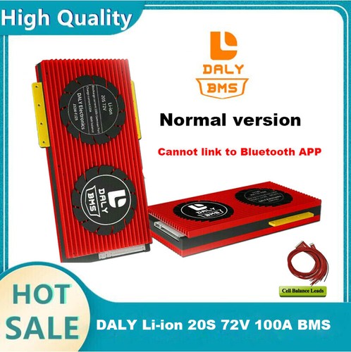 DALY Li-ion 20S 72V 100A BMS Common Port with Balance (NOT FOR Lifepo4 CELLS) SE