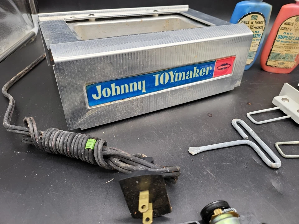 1968 Topper Johnny Toymaker Starter Set Parts RARE - Image 3 of 4