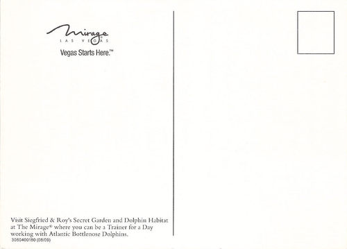 Siegfried & Roy's Secret Garden & Dolphin Habitat • Mirage Casino Las Vegas NV - Foto 2 di 2