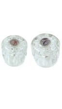 Danco Pair of Faucet Handles For Valley Faucets -Cold  Hot Handles Model 88304