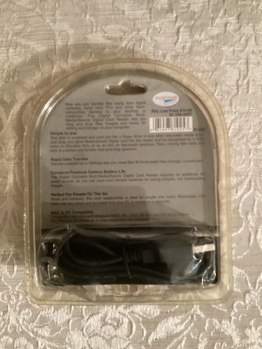 New Digital Concepts Digital Camera Memory Stick Pro Card Reader & Writer - Picture 2 of 2