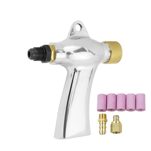 For DIY Sandblasting Gun Kit Portable Ceramic Strong Build Easy Use