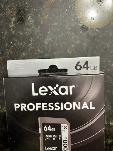 Lexar Professional 1000x 64GB SDXC UHS-II SD Card NEW - Picture 2 of 8