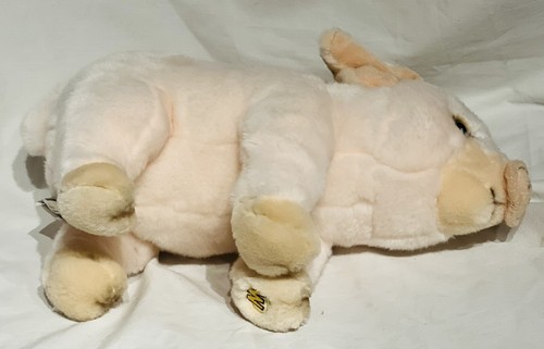 Ganz Webkinz Pig Plush Signature WKS1012 Stuffed Animal No code 12” Pink Piggy - Picture 3 of 7
