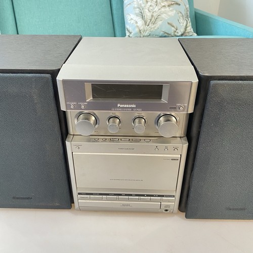 PANASONIC SA-PM20 CD Stereo AM/FM TUNER, Cassette, AUX. - Picture 2 of 8