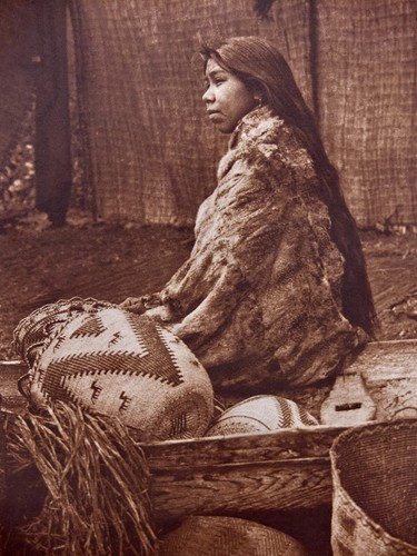 Edward S. Curtis "A Chief's Daughter" From Original 1912 Photogravure Negative - Picture 3 of 10