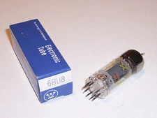 Westinghouse 6BU8 Vacuum Tube Tested New Old Stock Free Shipping