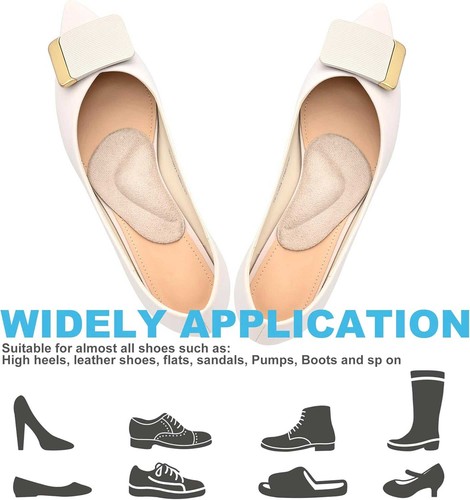 Gel Arch Support, 3 Pairs Shoe Insoles for Flat Feet, Reusable Arch Inserts for - Picture 12 of 21
