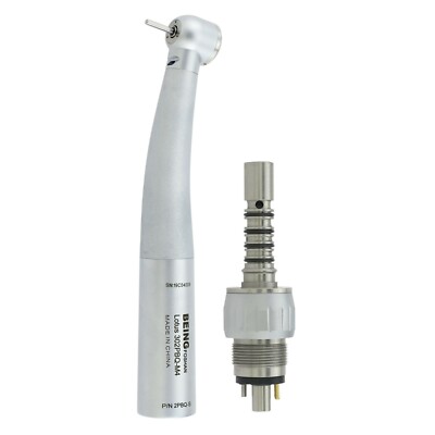 BEING Dental Fiber Optic High Speed Handpiece Sirona T/F LED Coupling 6 Pin 