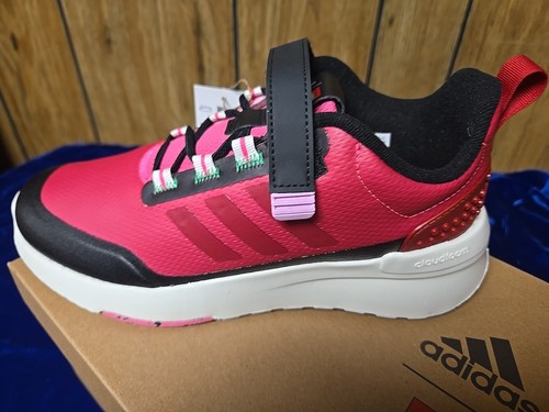Adidas Lego Racer TR EL K scarpe da corsa donna magenta marrone bianco taglia 6 nuove - Foto 3 di 10