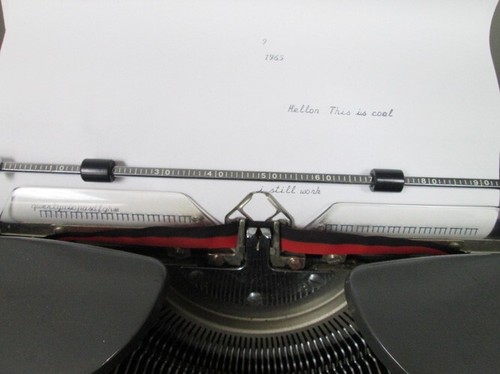 Vintage Remington Rand Mark II Rare Cursive Letters Typewriter Made In Germany - Picture 2 of 16