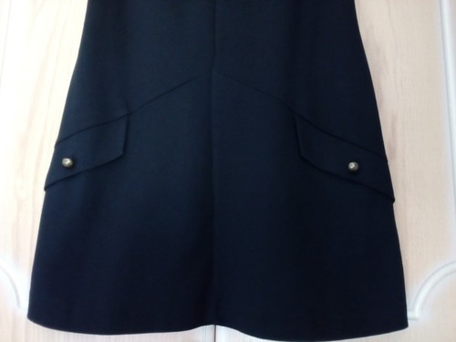 Ladies black sleeveless dress with long sleeve Top Size UK8-10 - Picture 6 of 10