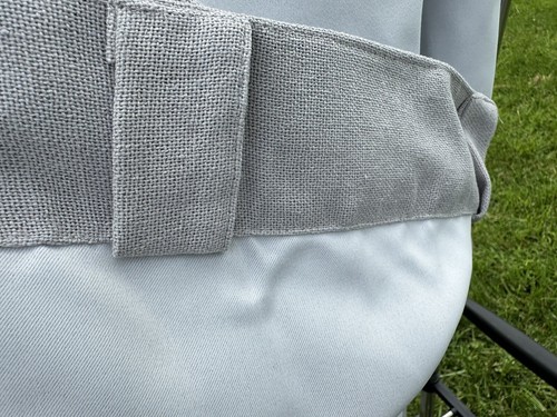 ⚡️ 1pc 50"W x 84"L Blackout Aruba Linen Window Curtain Panel By Threshold ~ Gray - Picture 9 of 11