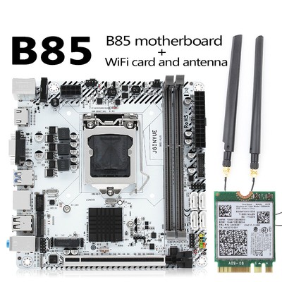 B85 Motherboard Lga 1150 With Wifi Card Support Core Xeon Cpu Ddr3 M 2 Nvme Ebay