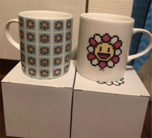 TAKASHI MURAKAMI Flower Mug Cup NEW KIKIKAI NEW from JAPAN FS