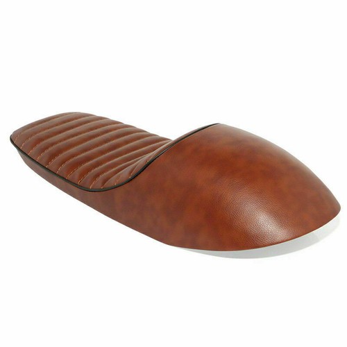 Motorcycle Brown Cafe Racer Seat Retro Scrambler Hump Seat Universal For Suzuki - Bild 7 von 8