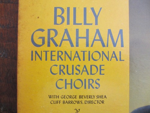 Billy Graham International Crusade Choirs LPM 2088 RCA Victor Vinyl Record - Picture 2 of 10