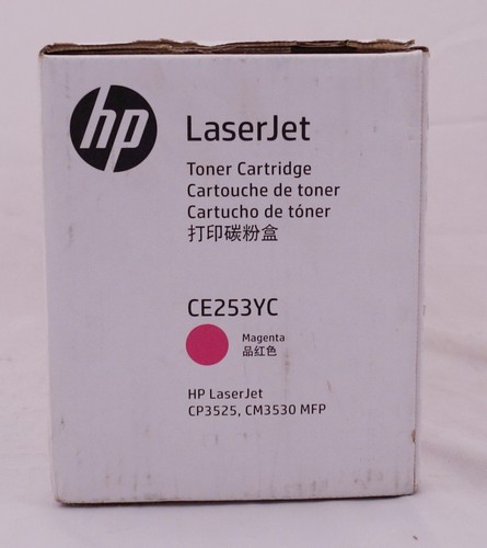 New Genuine HP CE253YC Toner, Magenta, Free Shipping!! - Picture 4 of 7